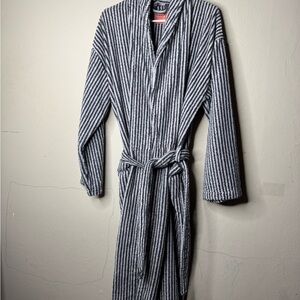 Nordic robe risomatti ratia striped terry cloth robe